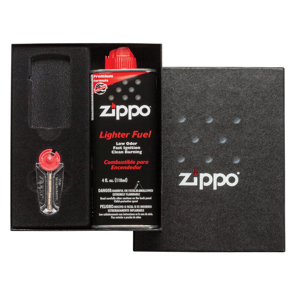 Zippo Gift Kit with Flints & Fluid (For Slim Lighter) - 50S