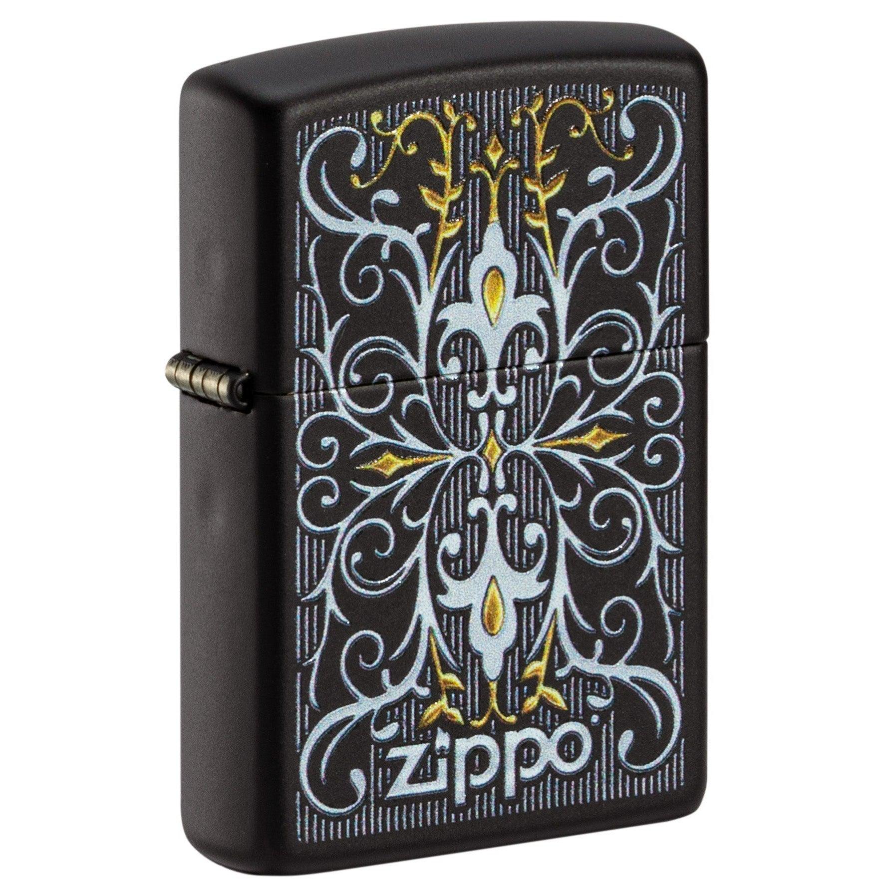 Zippo Lighter: Sophisticated Design - Black Matte 61021