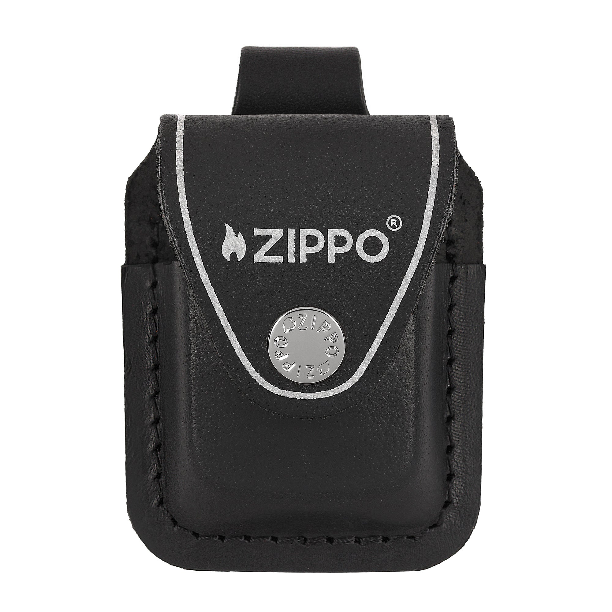 Zippo Lighter Pouch with Loop - Black 67014