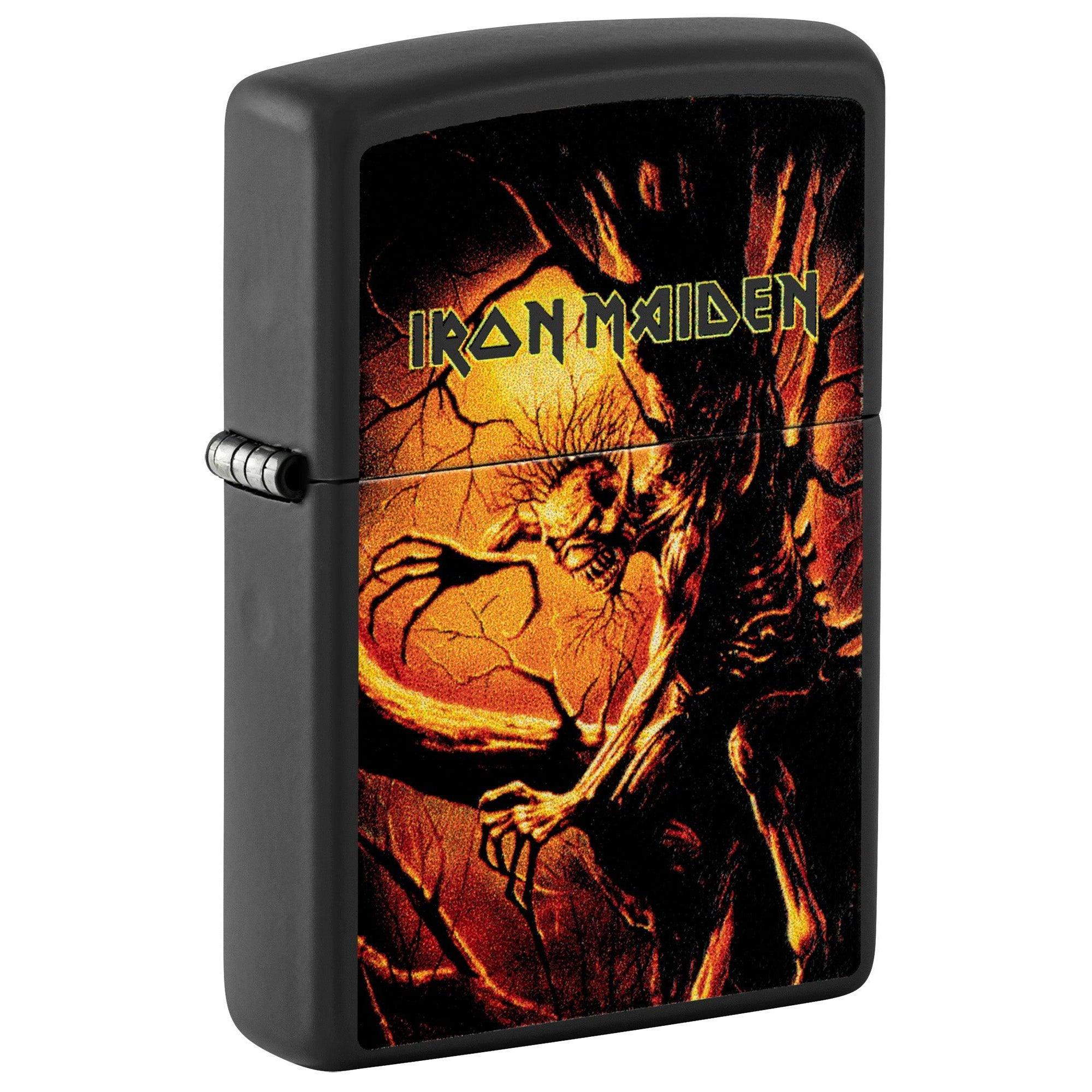 Zippo Lighter: Iron Maiden, Fear of the Dark - Black Matte 81515