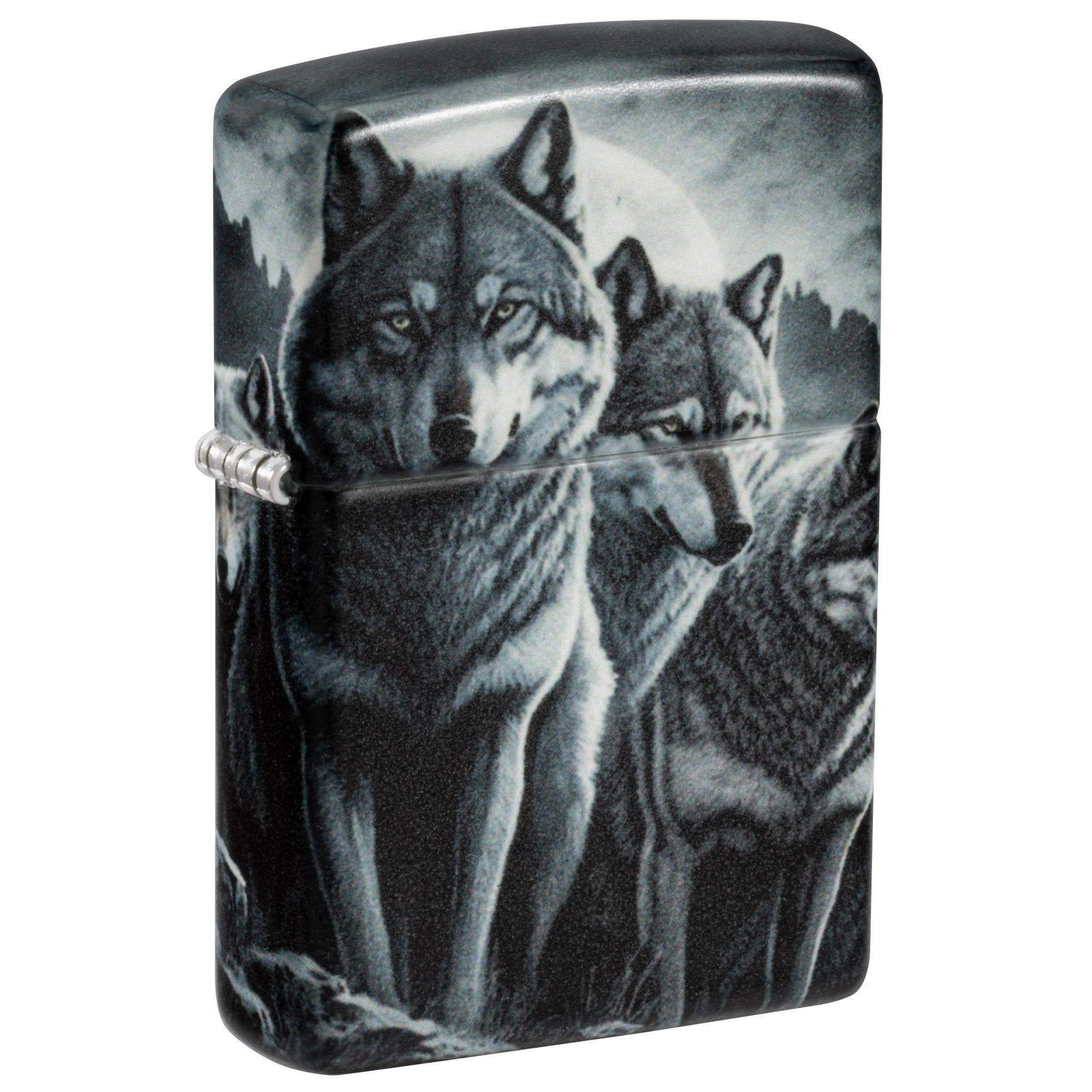 Zippo Lighter: Pack of Wolves - 540 Color 81567