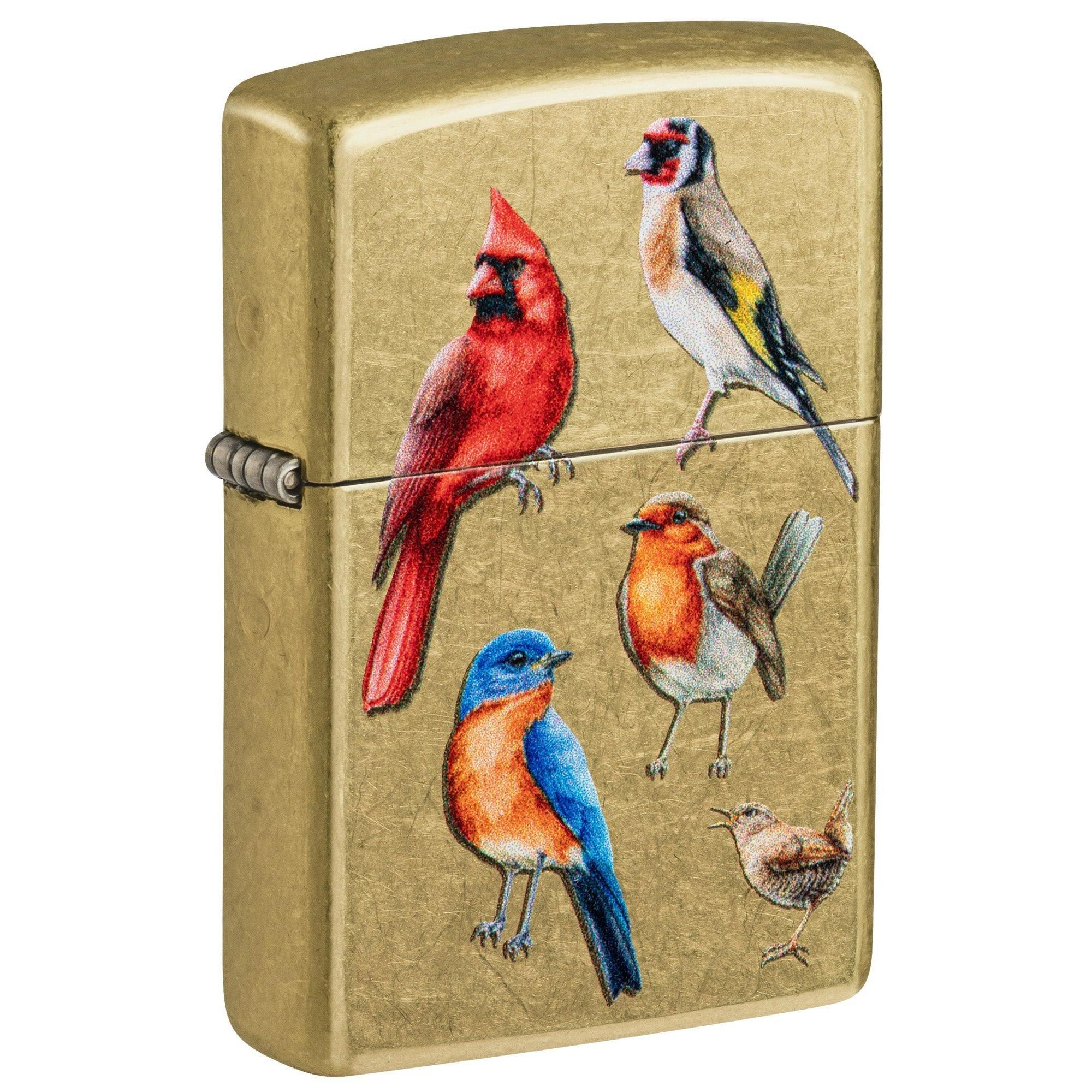 Zippo Lighter: Bird Species - Street Brass 81569