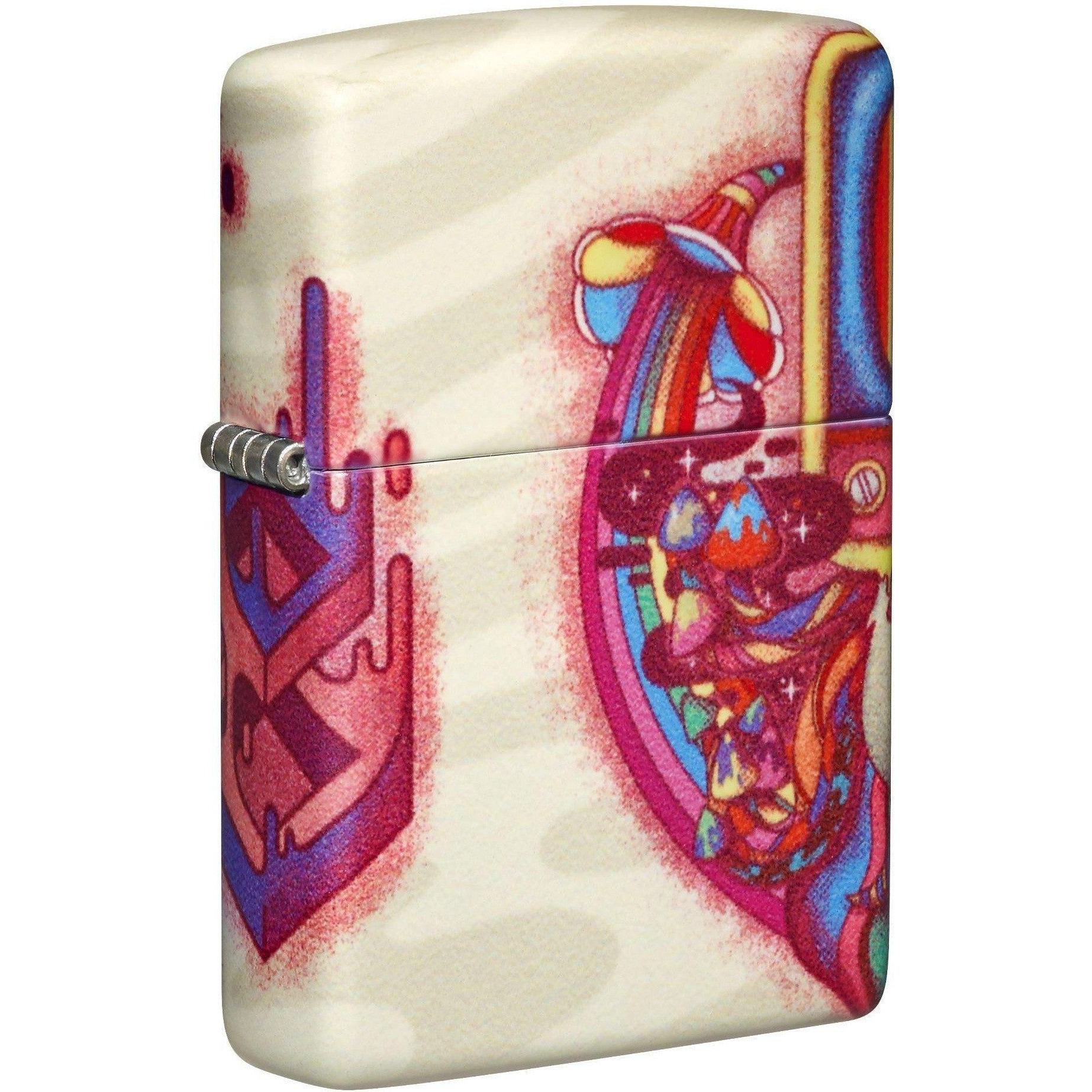 Zippo Lighter: Psychedelic Design - 540 Color 81628