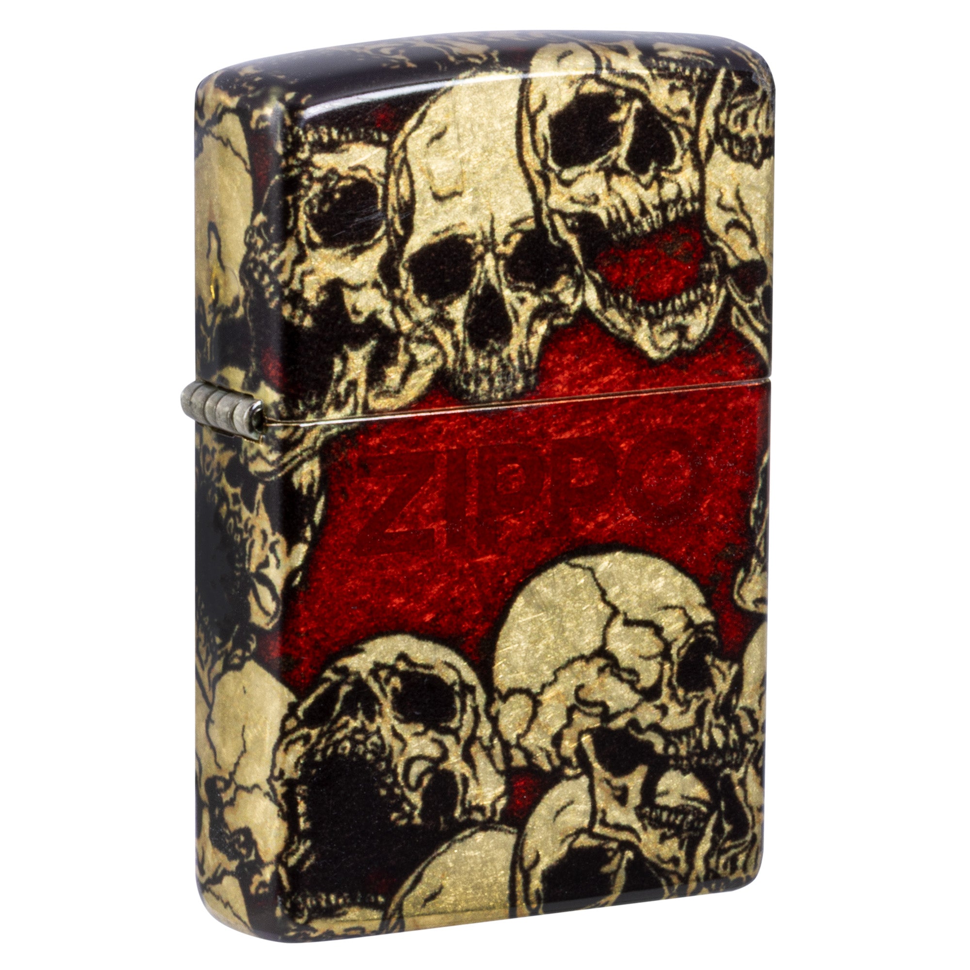 Zippo Lighter: Skulls Pattern - 540 Fusion 81777