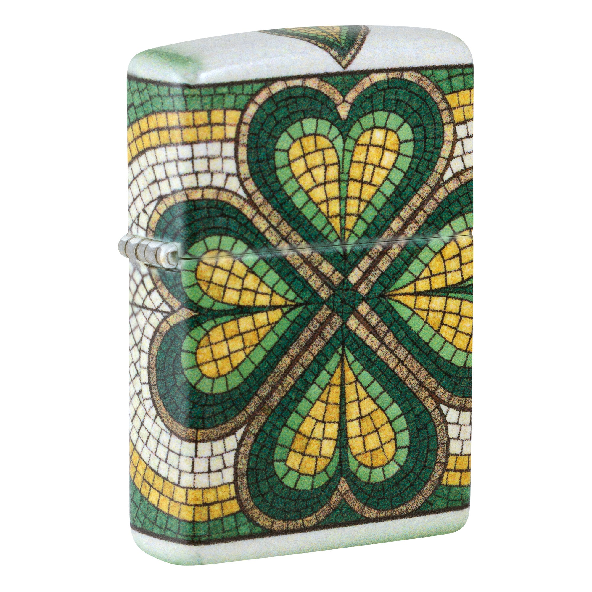 Zippo Lighter: Mosaic Clover - 540 Color 81817