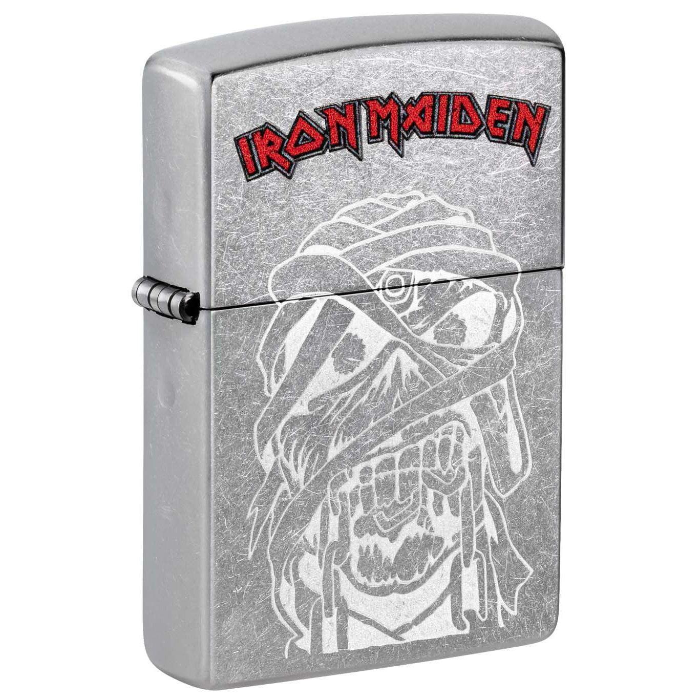 Zippo Lighter: Iron Maiden Design - Street Chrome 48667
