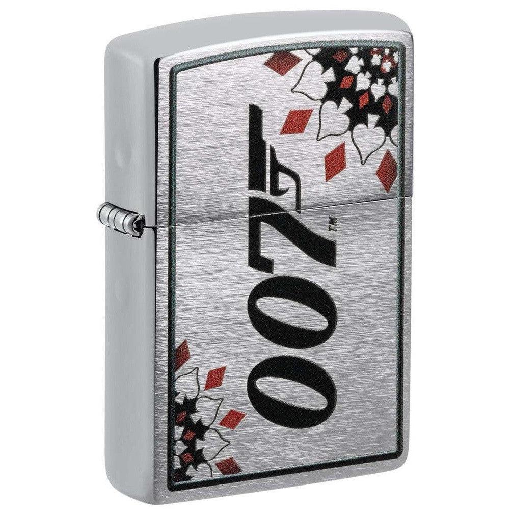 Zippo Lighter: James Bond 007 - Brushed Chrome 48734