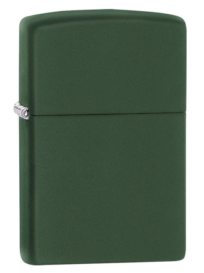 Zippo Lighter: Green Matte 221