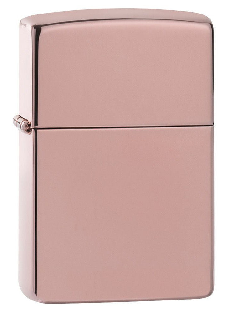 Zippo Lighter: High Polish Rose Gold 49190