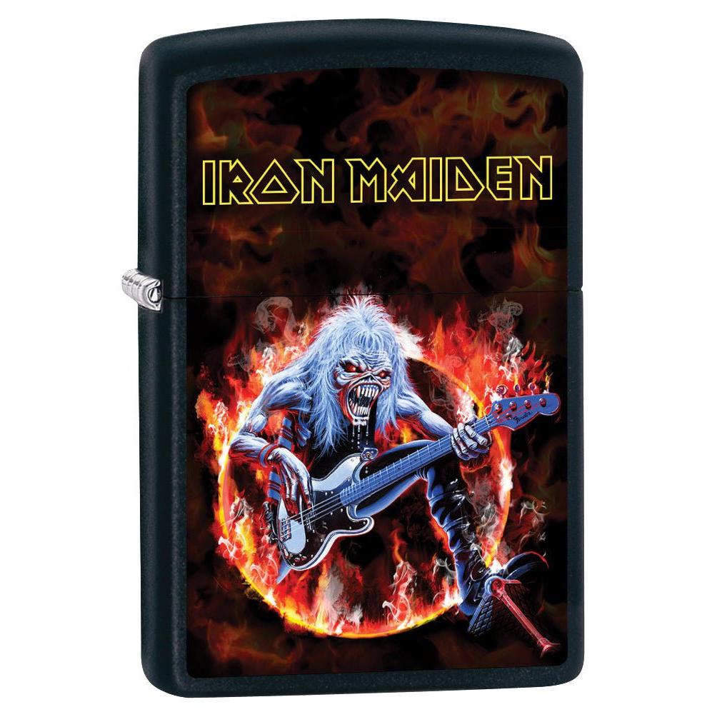 Zippo Lighter: Iron Maiden, Fear of the Dark - Black Matte 80061