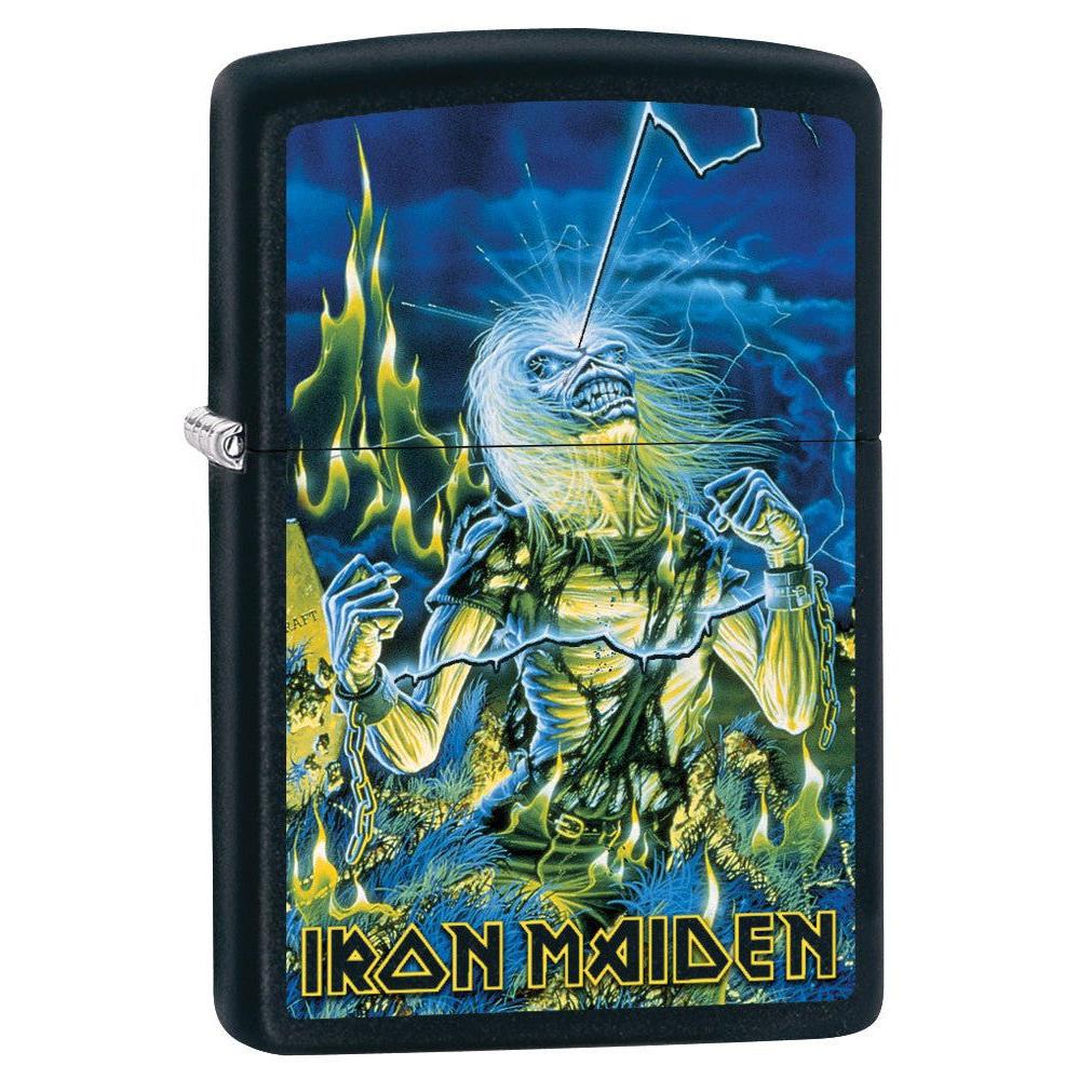 Zippo Lighter: Iron Maiden, Live After Death - Black Matte 80055