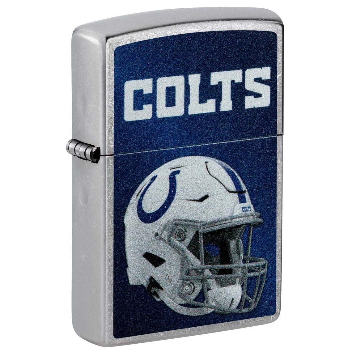Zippo Lighter: NFL Football, Indianapolis Colts - Street Chrome 48431
