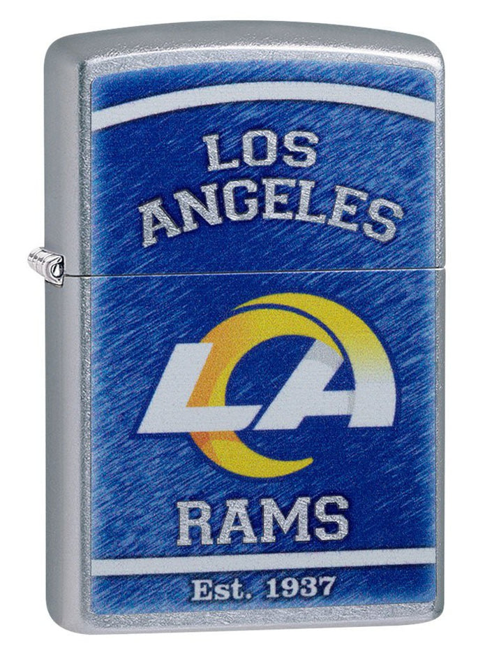 Zippo Lighter: NFL Football Los Angeles Rams - Street Chrome 29949
