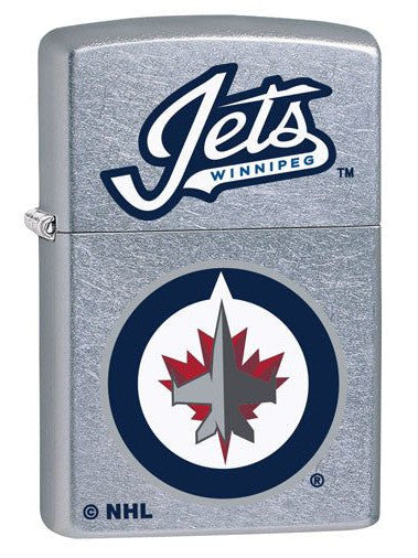 Zippo Lighter: NHL Hockey, Winnipeg Jets - Street Chrome 49390