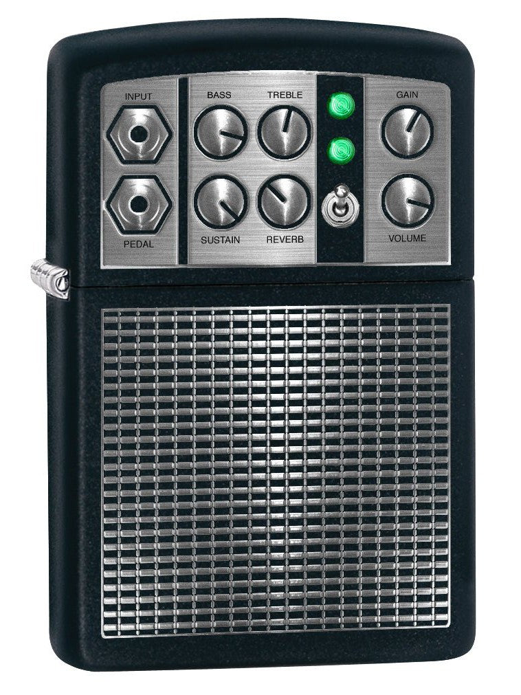 Zippo Lighter: Stereo Amplifier - Black Matte 78084