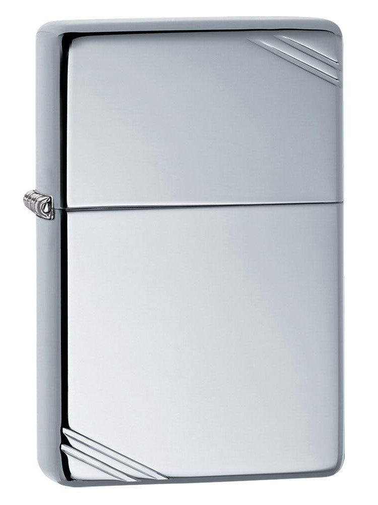 Zippo Lighter: Vintage - HP Chrome 260