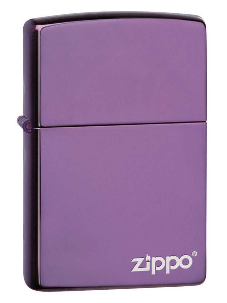 Zippo Lighter: Zippo Logo - Abyss 24747ZL