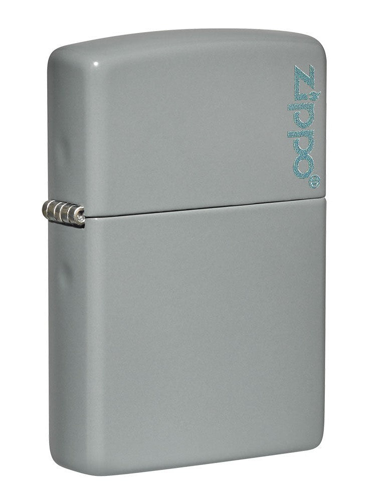 Zippo Lighter: Zippo Logo - Flat Grey 49452ZL