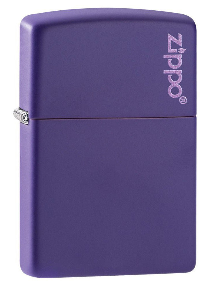 Zippo Lighter: Zippo Logo - Pink Matte 237ZL