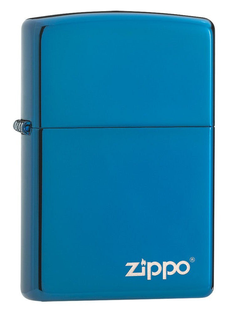 Zippo Lighter: Zippo Logo - Sapphire 20446ZL
