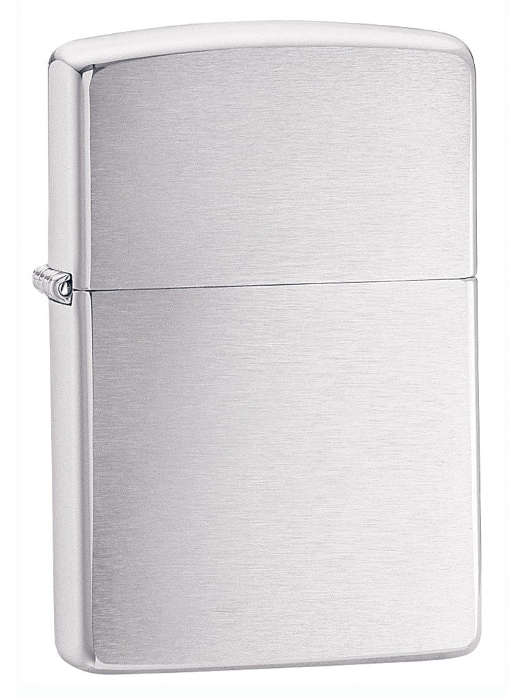 Zippo Pipe Lighter: Armor - Brushed Chrome 162PL