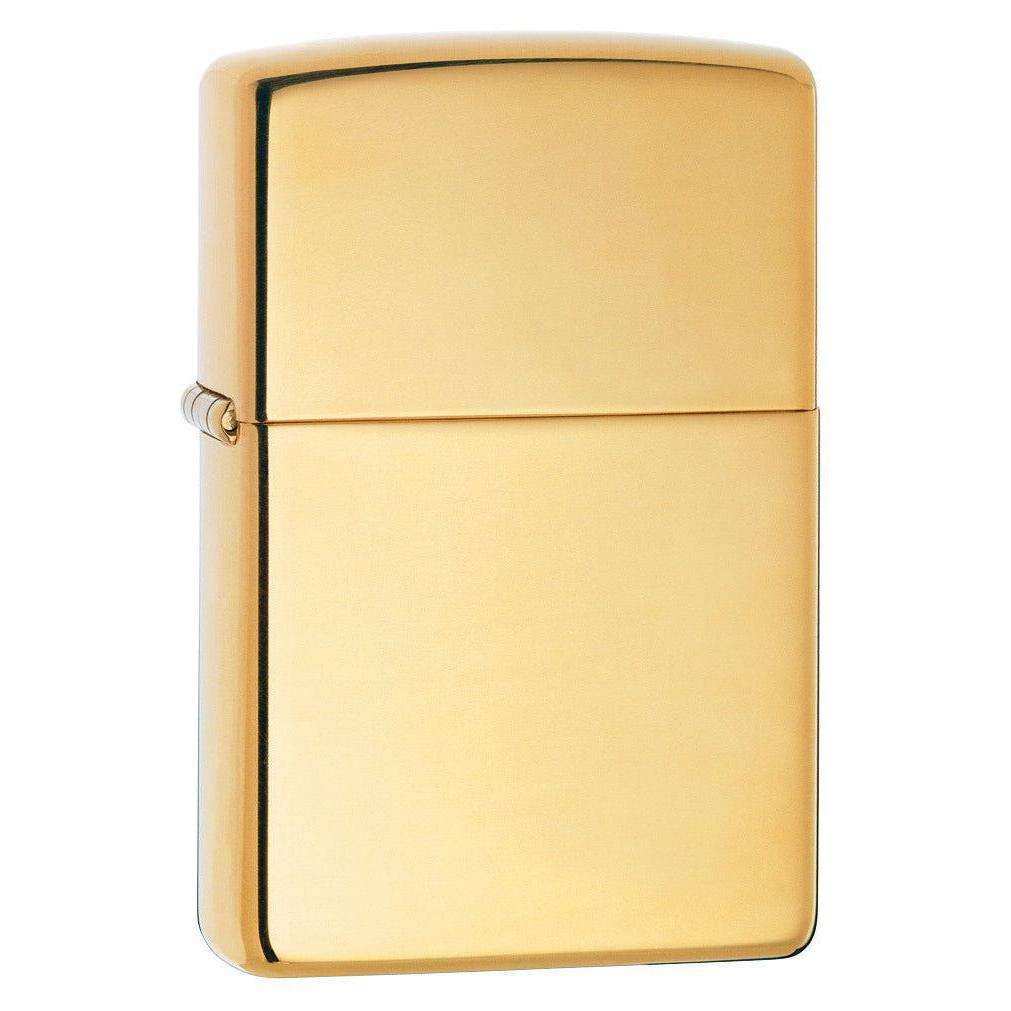 Zippo Pipe Lighter: High Polish Brass 254BPL