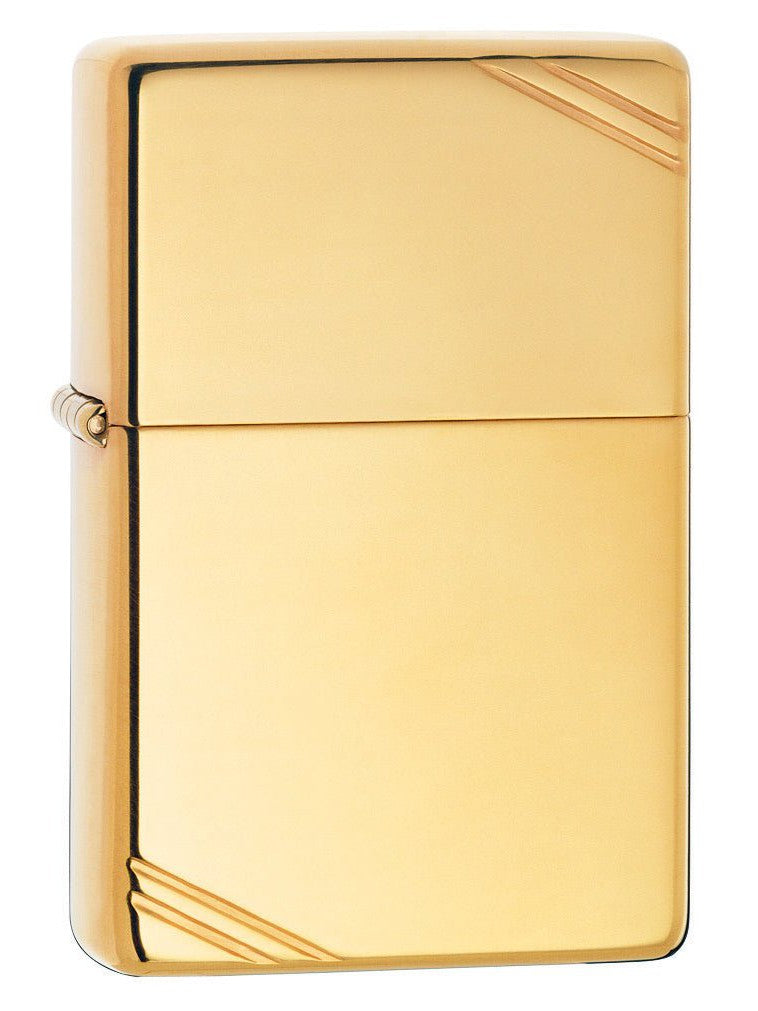 Zippo Pipe Lighter: Vintage - High Polish Brass 270PL