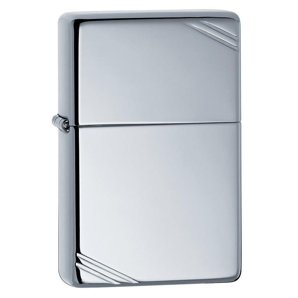 Zippo Pipe Lighter: Vintage - High Polish Chrome 260PL