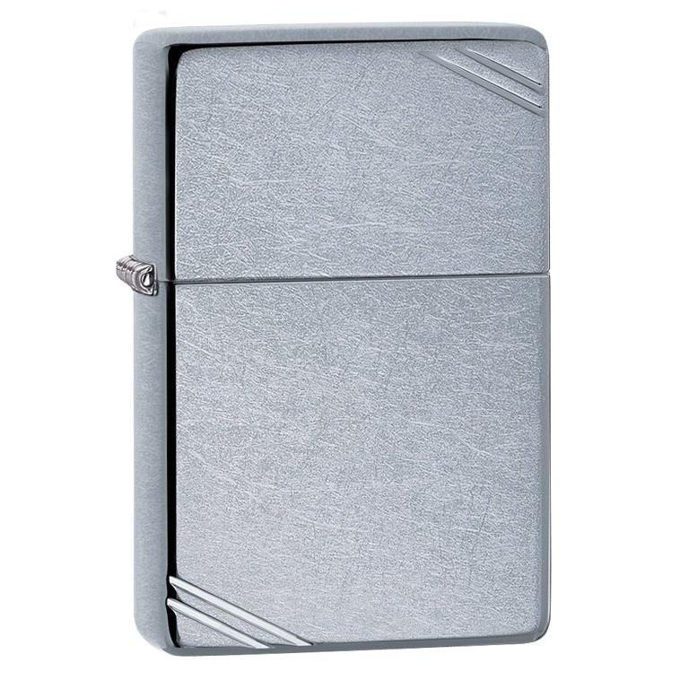 Zippo Pipe Lighter: Vintage - Street Chrome 267PL
