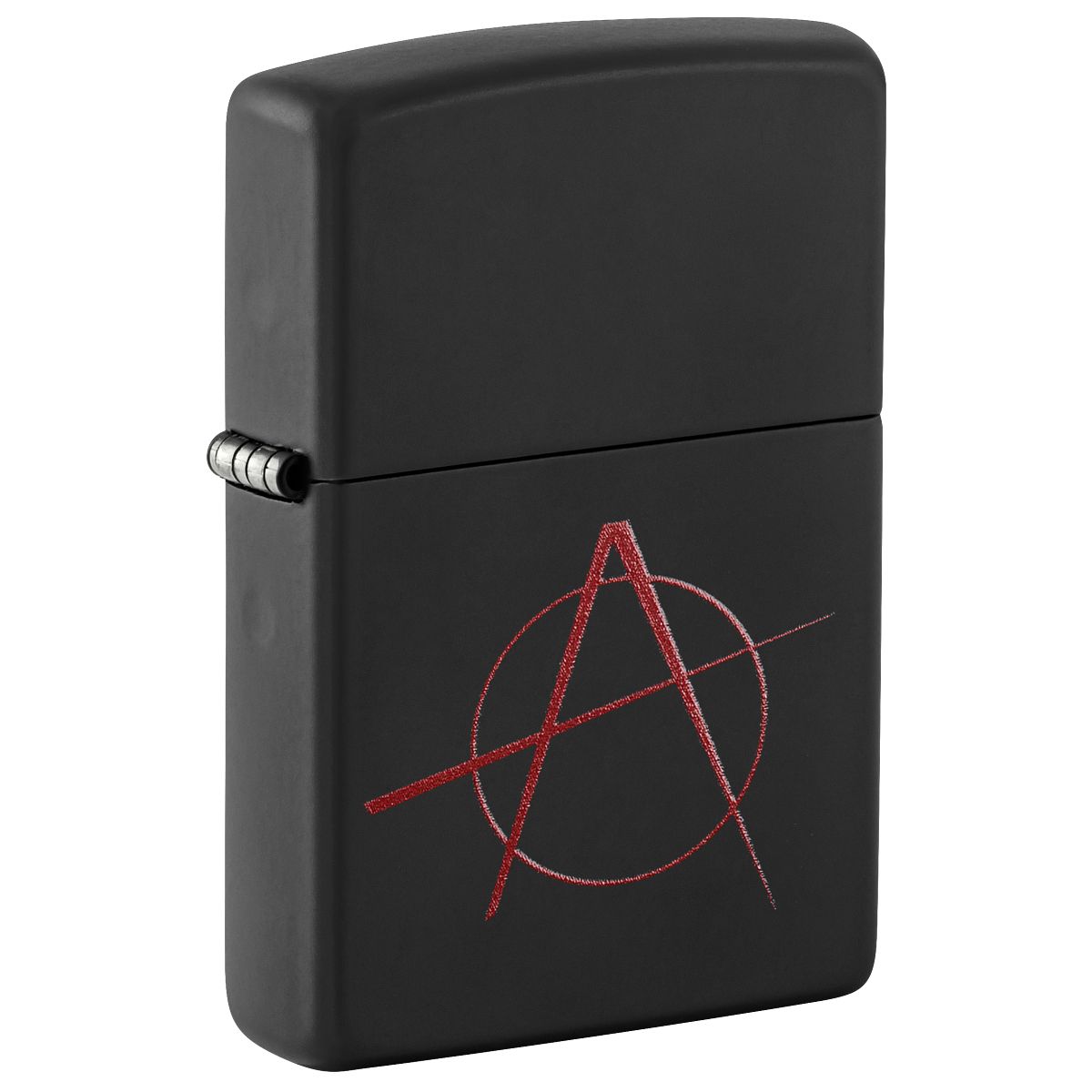Zippo Lighter: Anarchy - Black Matte 20842