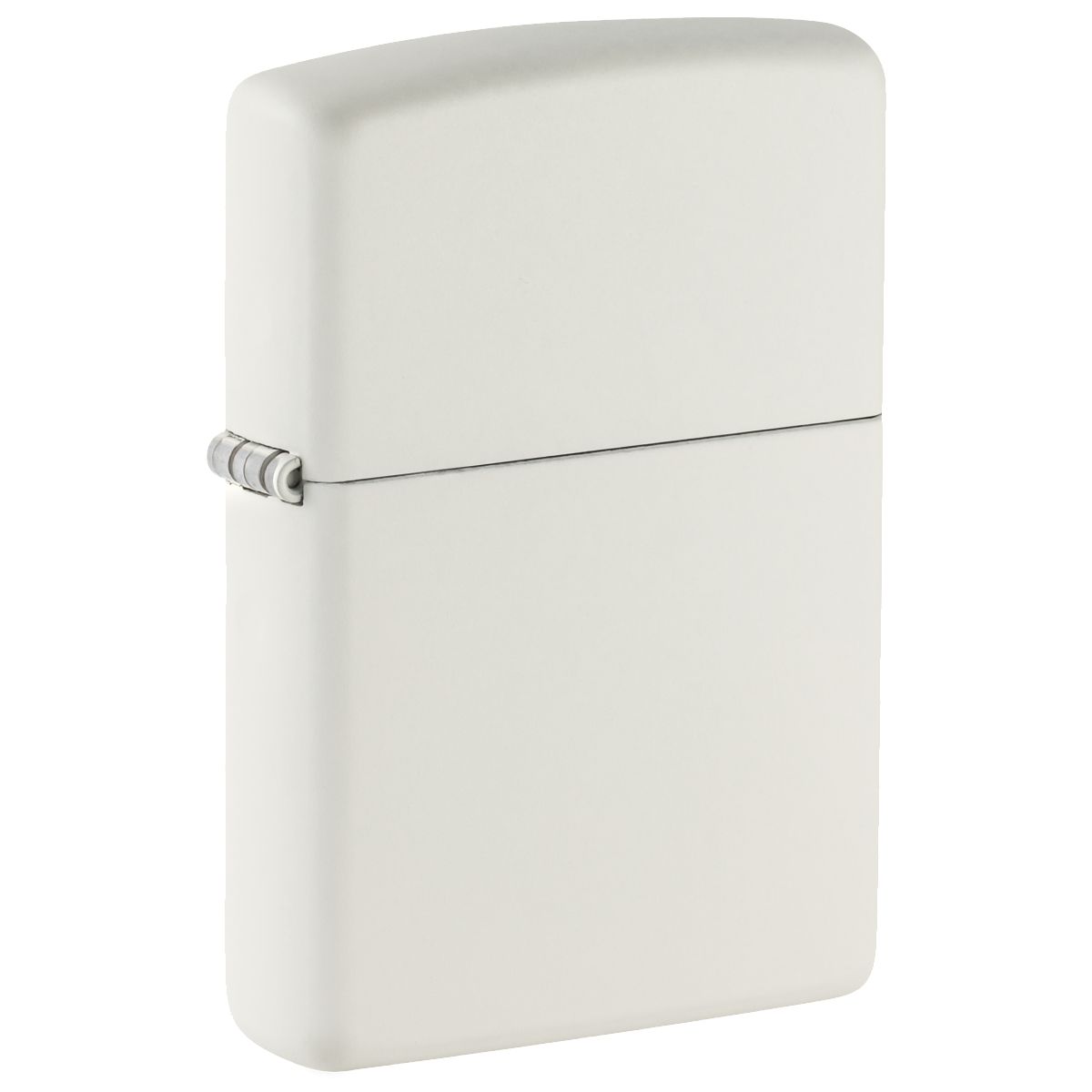 Zippo Lighter: White Matte 214
