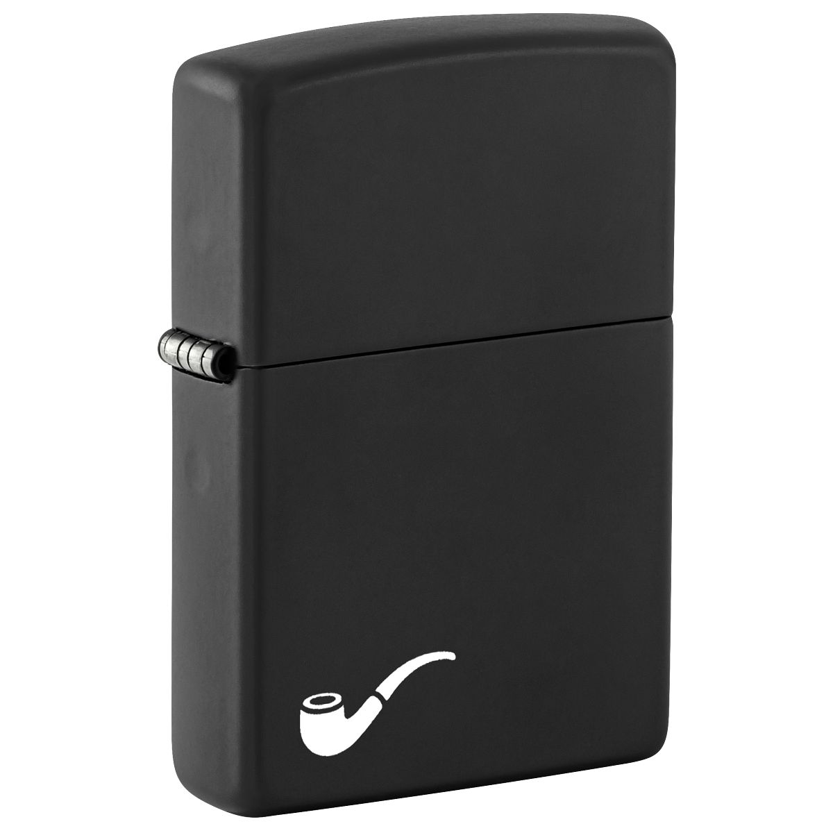 Zippo Lighter: Pipe - Black Matte 218PL