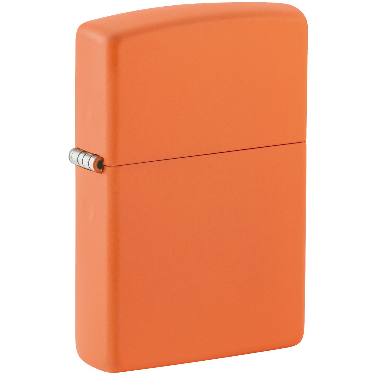 Zippo Lighter: Orange Matte 231