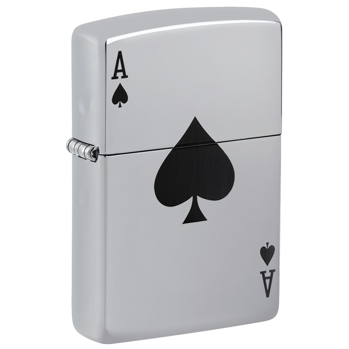 Zippo Lighter: Lucky Ace - HP Chrome 24011