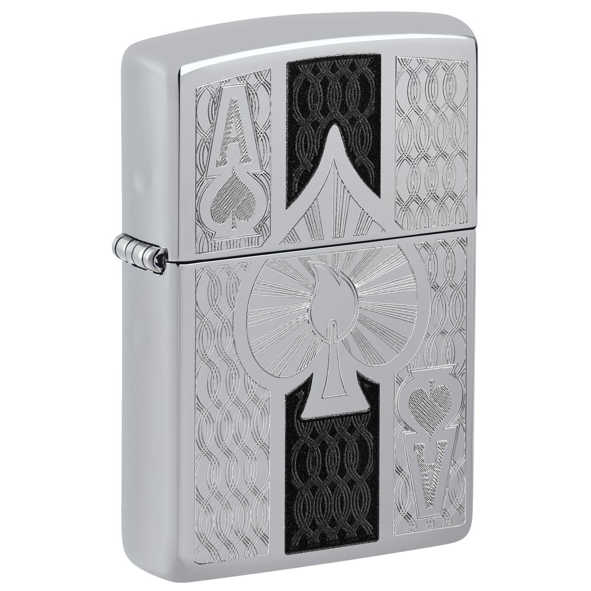 Zippo Lighter: Zippo Ace - HP Chrome 24196