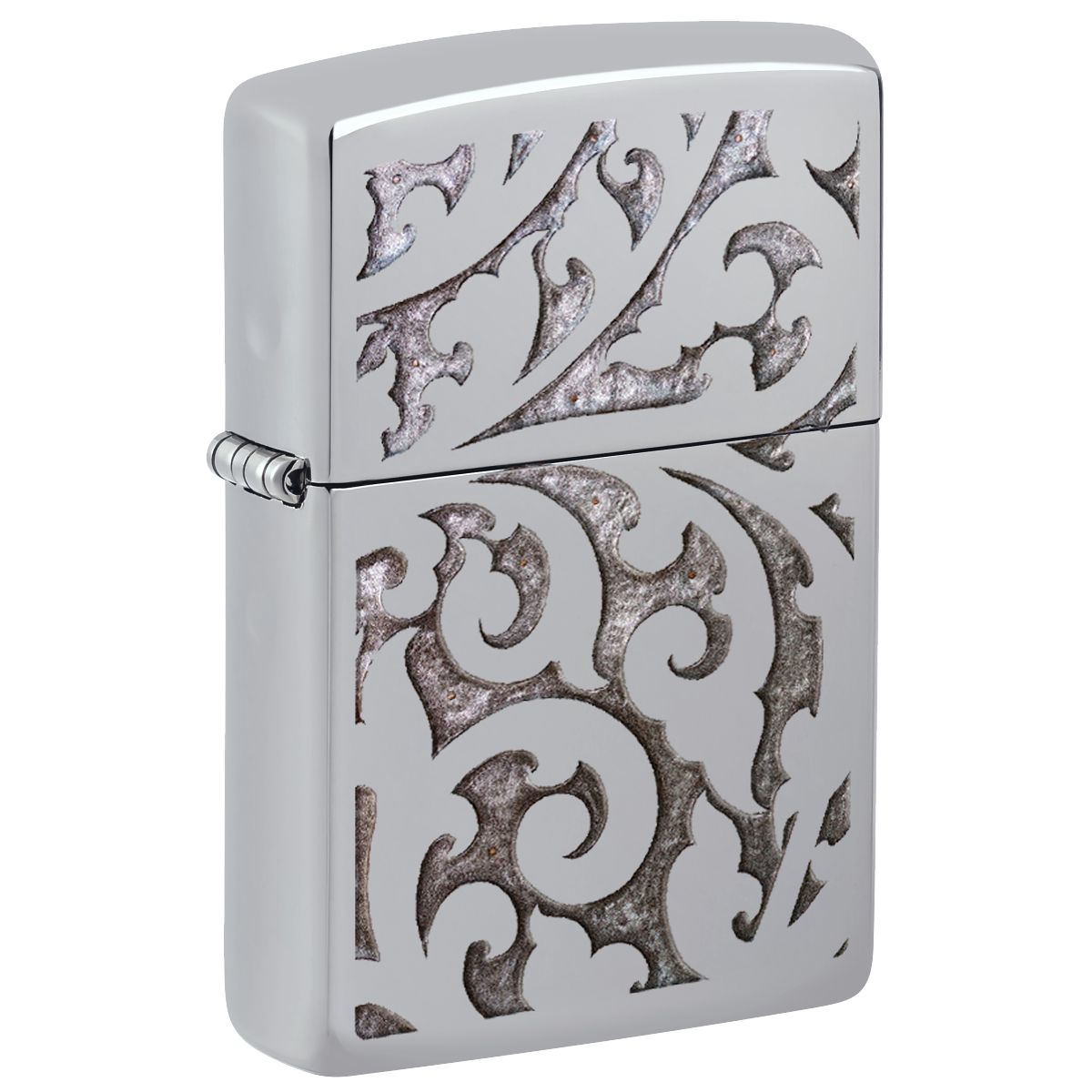 Zippo Lighter: Filigree - HP Chrome 28530