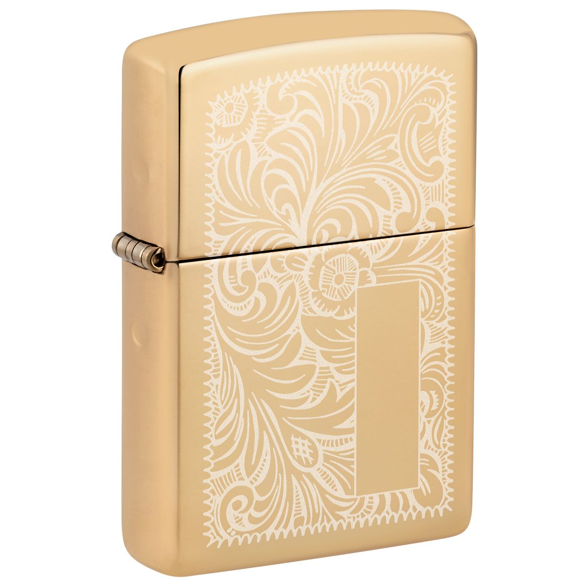 Zippo Lighter: Venetian - HP Brass 352B
