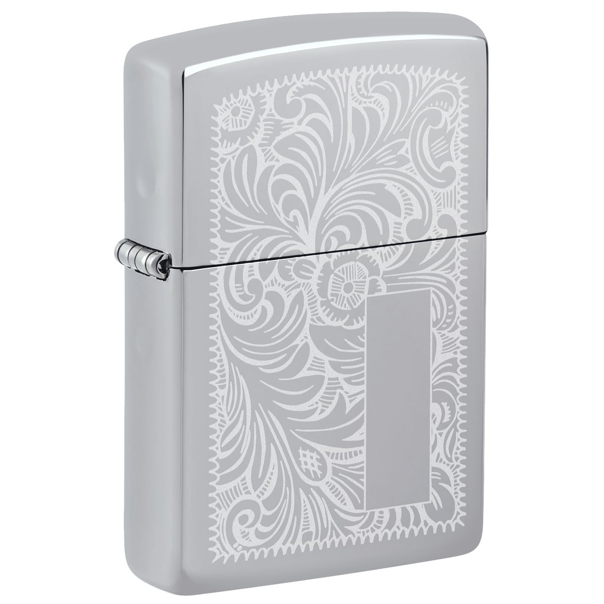 Zippo Lighter: Venetian - HP Chrome 352