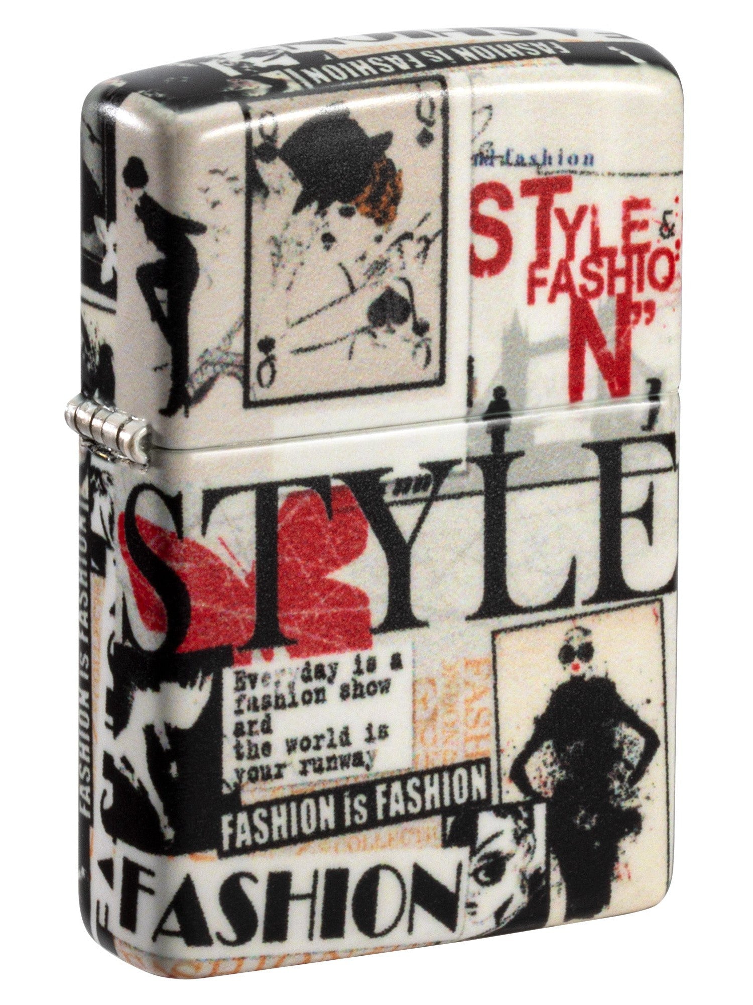 Zippo Lighter: Fashion Collage - 540 Color 46034