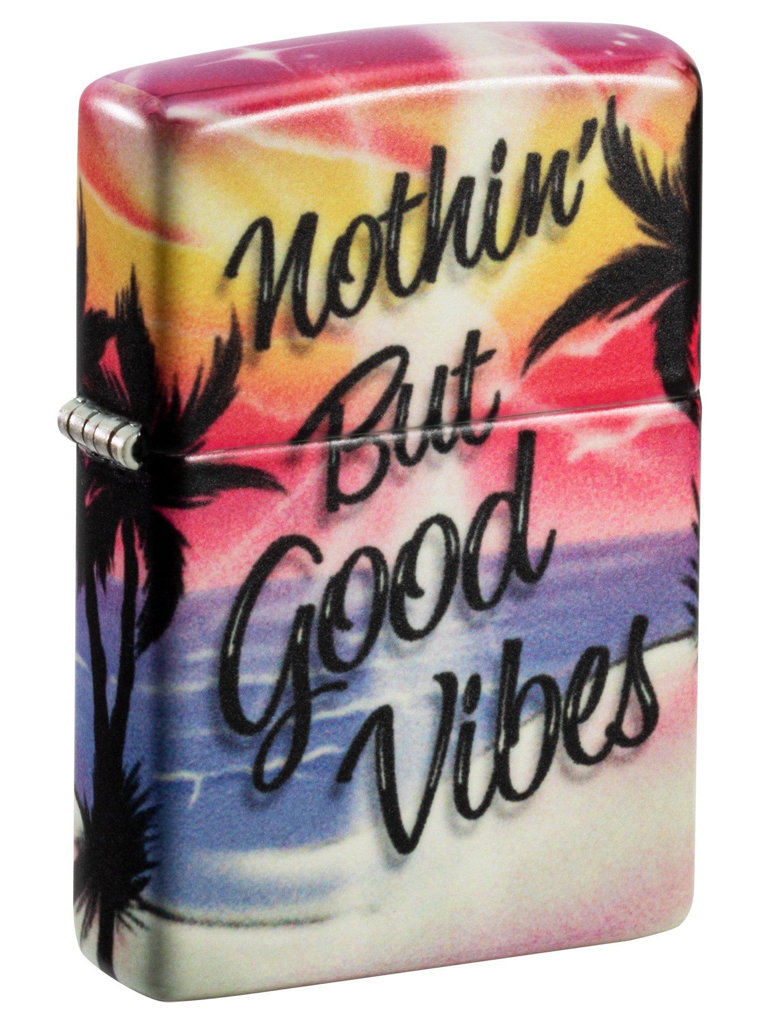 Zippo Lighter: Nothing But Good Vibes, Glow-in-the-Dark - 540 Color 46119