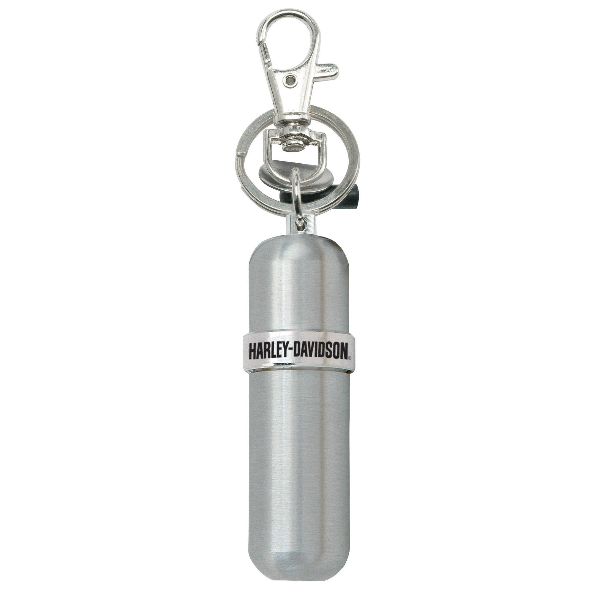 Zippo Lighter Set: Harley-Davidson Lighter and Fuel Canister - Street Chrome 46131