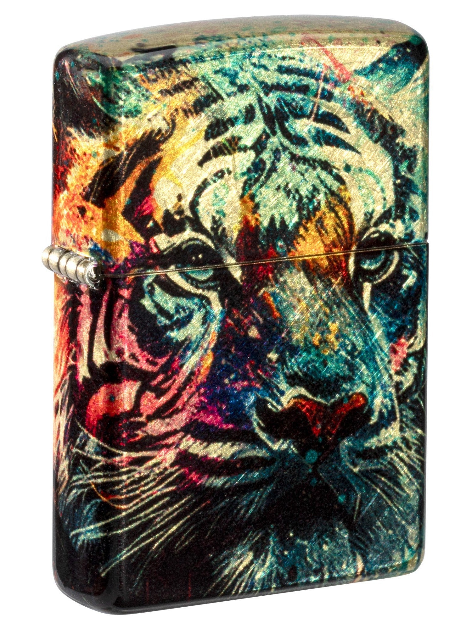 Zippo Lighter: Painted Tiger - 540 Fusion 46145