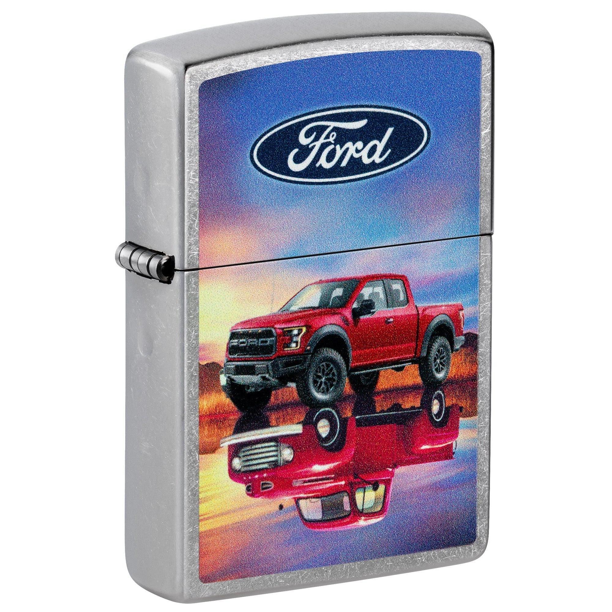 Zippo Lighter: Ford F-150, Now and Then - Street Chrome 46220