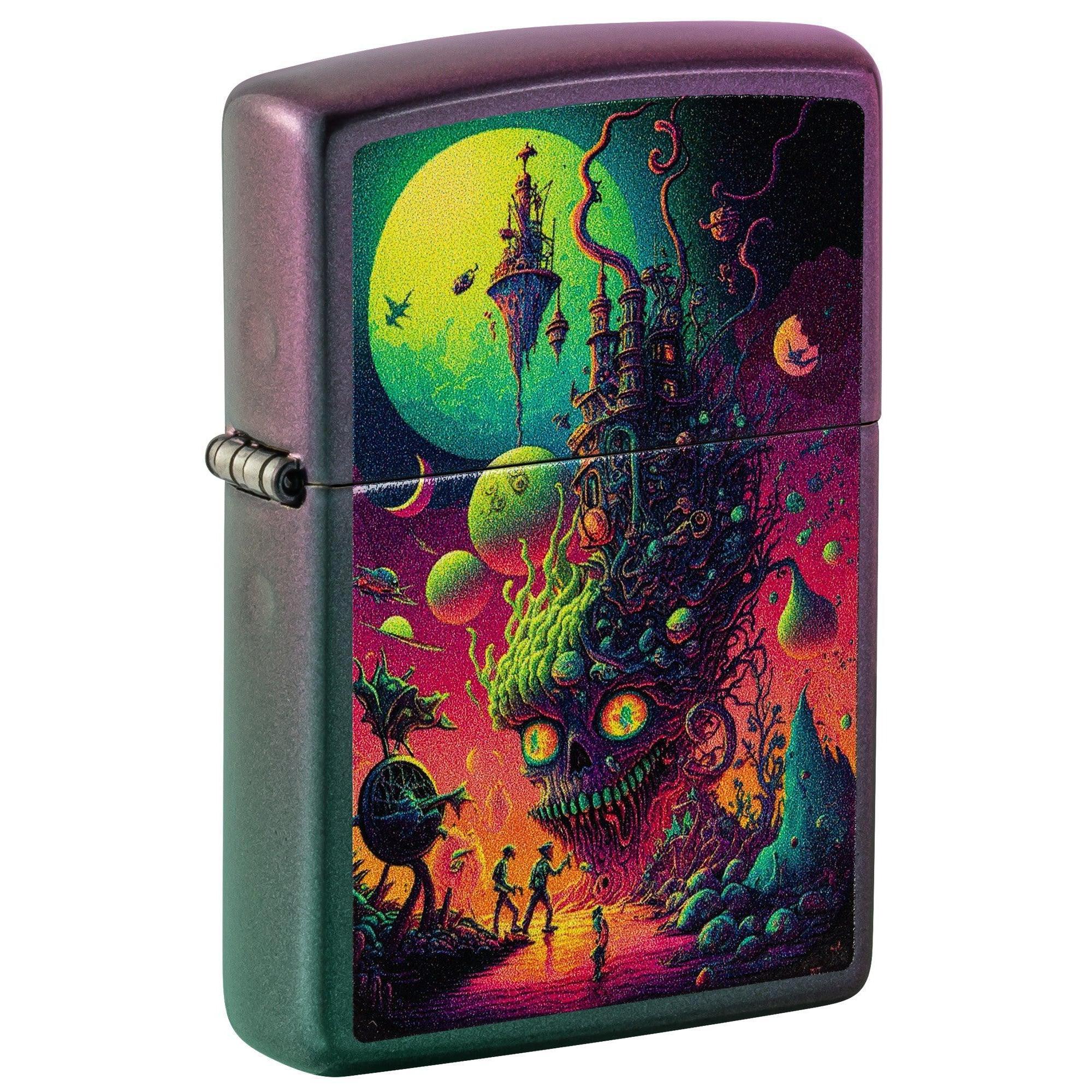 Zippo Lighter: Distant Lands Design - Iridescent 46238