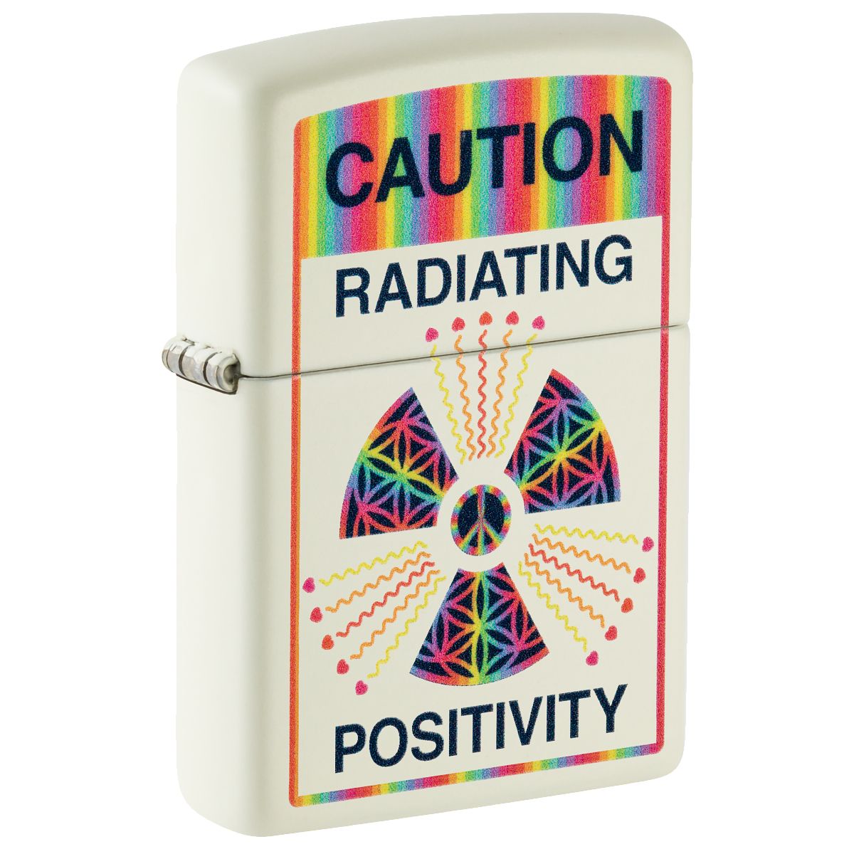 Zippo Lighter: Glowing Positivity - Glow-in-the-Dark 46243