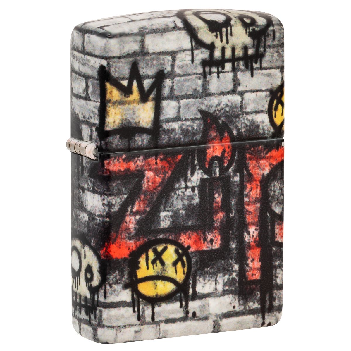 Zippo Lighter: Graffiti King Design - 540 Color 46282
