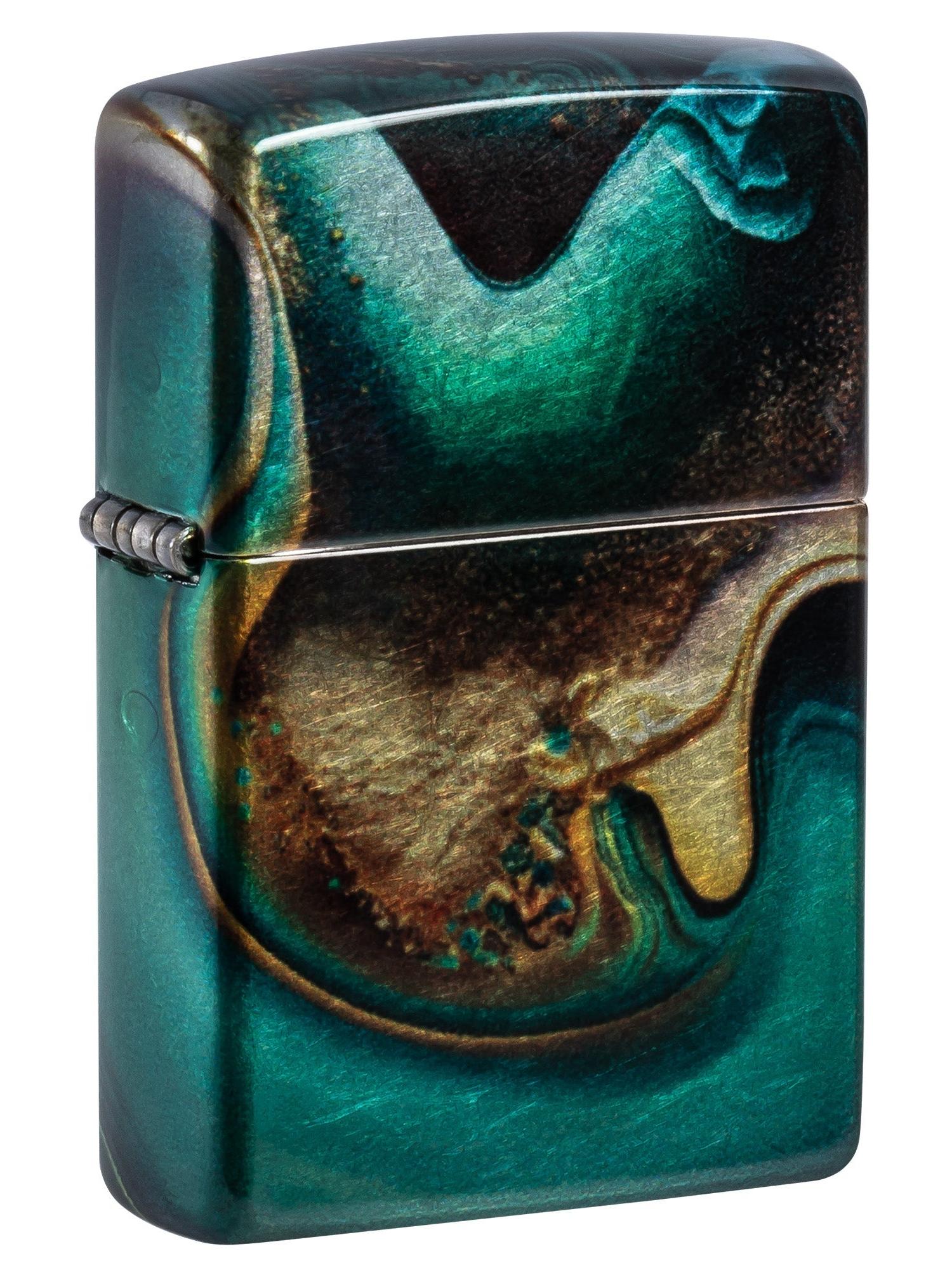 Zippo Lighter: Marble Design - 540 Fusion 46353