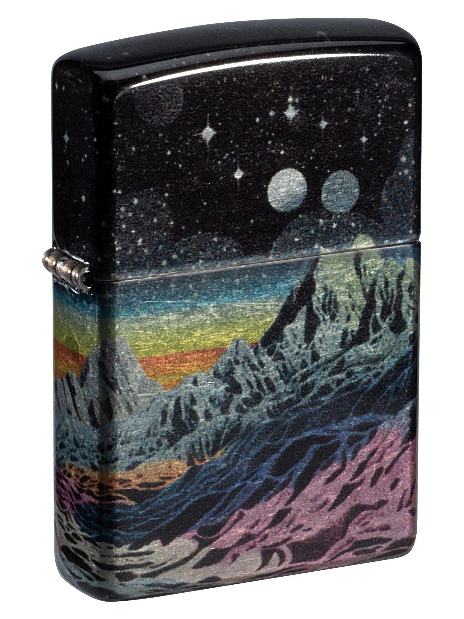 Zippo Lighter: Outer Space Landscape - 540 Fusion 46432