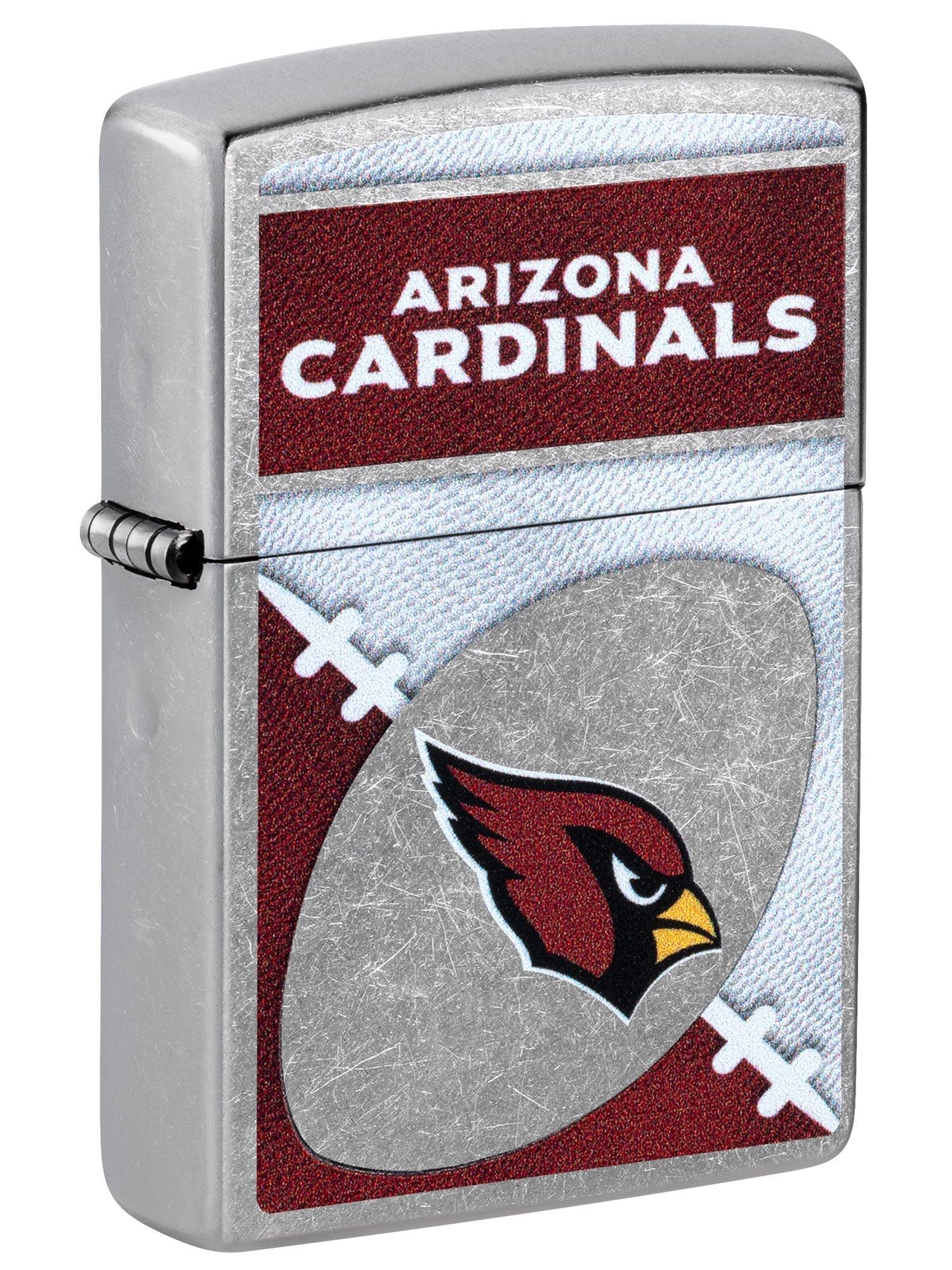 Zippo Lighter: NFL Football, Arizona Cardinals - Street Chrome 46435