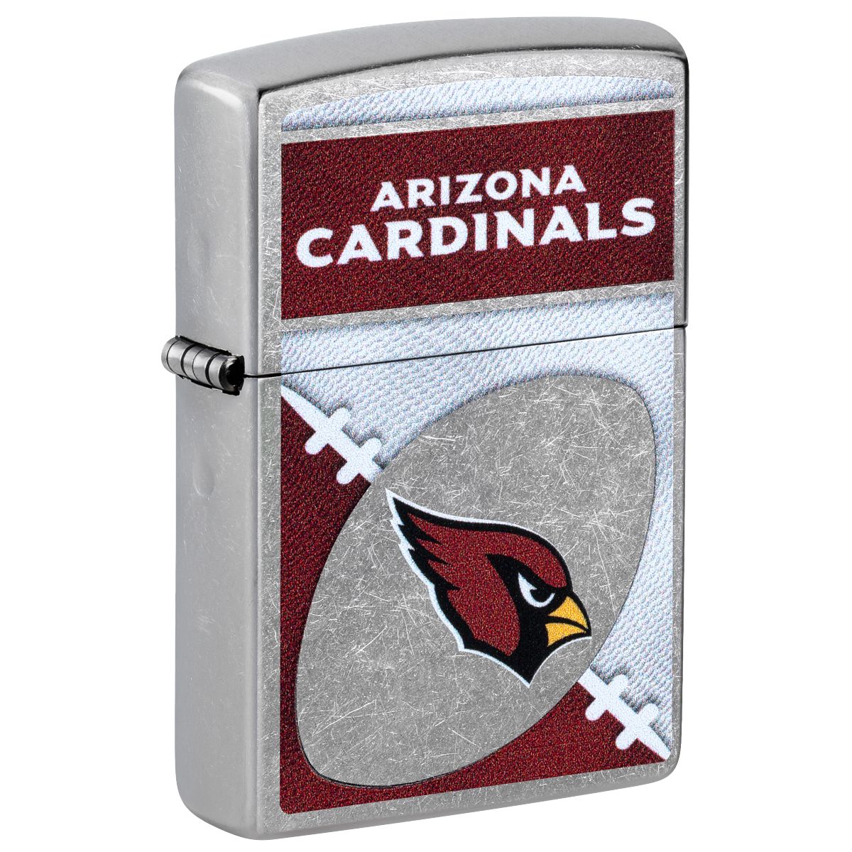 Zippo Lighter: NFL Football, Arizona Cardinals - Street Chrome 46435